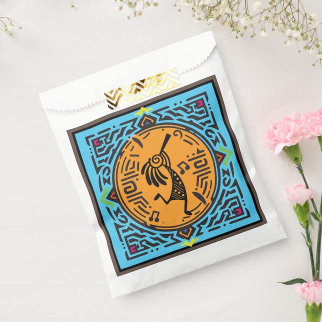 Bolsa De Papel Fiesta suroccidental Kokopelli Fiesta (Sellado)