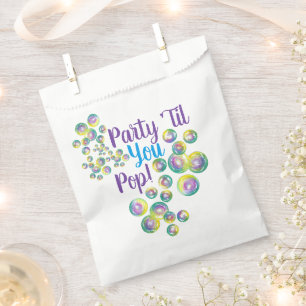 Bolsa De Papel Fiesta te dice que te estás llenando de burbujas i