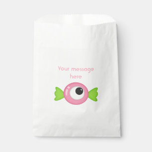 Bolsa De Papel Fiesta temática de la Pequeña Niña Monstrua