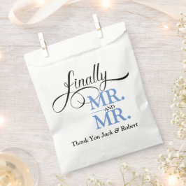 Bolsa De Papel Finalmente recepción de boda de Sr y Sr