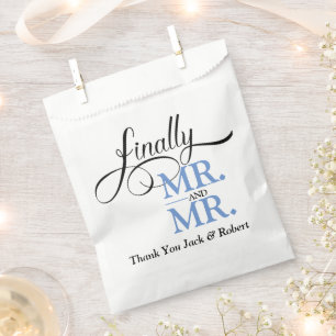 Bolsa De Papel Finalmente recepción de boda de Sr y Sr 