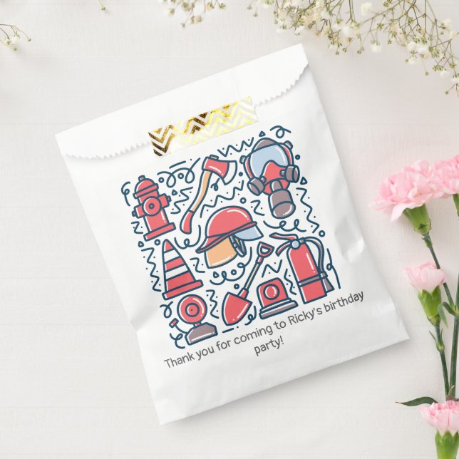Bolsa De Papel Firefighter (Sellado)