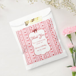 Bolsa De Papel First Birthday valentine baby birthday party