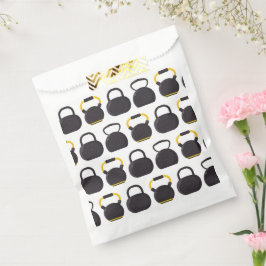 Bolsa De Papel Fitness con pesas rusas
