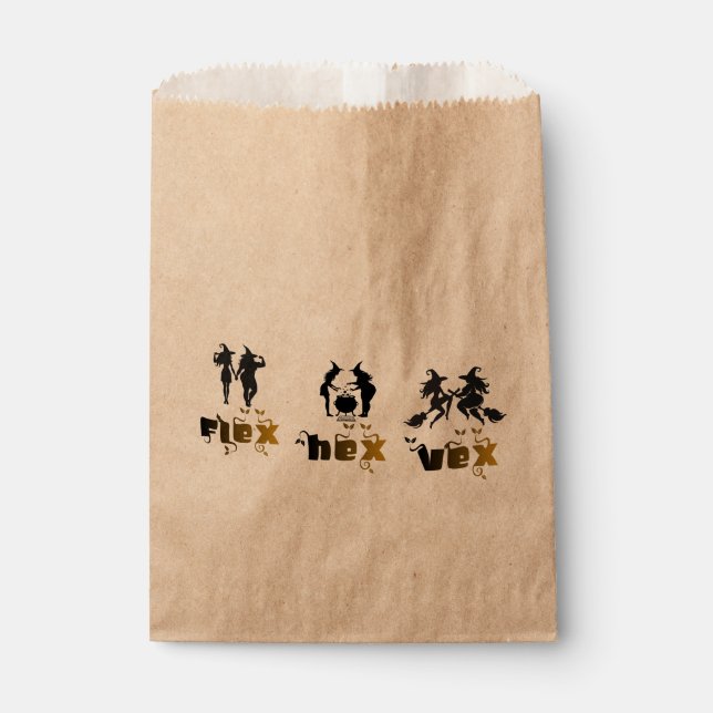 Bolsa De Papel Flex. Hex. Vex. Body Positive & Diverse Witches (Anverso)