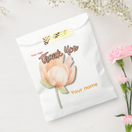 Bolsa De Papel flor