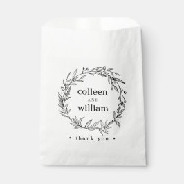 Bolsa De Papel Flor de flores silvestres rusas