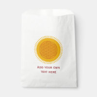 Flor de la vida / Blume des Lebens - amarillo SUNN