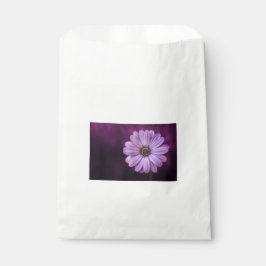 Bolsa De Papel Flor morada en flor