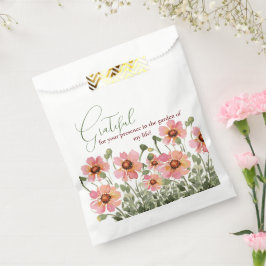 Bolsa De Papel flor silvestre