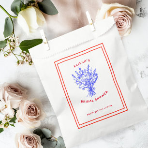 Bolsa De Papel Flor silvestre Bouquet Rustic Whimsical Bridal Sho