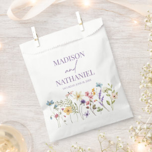 Bolsa De Papel Flor silvestre Flor Floral Boda Jardín