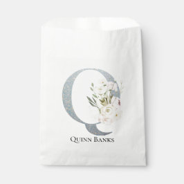 Bolsa De Papel Floral blanca más dulce