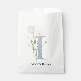 Bolsa De Papel Floral blanca más dulce