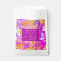 Floral de cosecha rosa y amarilla