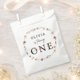 Bolsa De Papel Floral de flores silvestres de primavera Fiesta de