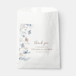 Bolsa De Papel Floral Gracias