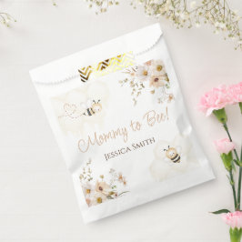 Bolsa De Papel Floral Honey Bee Baby Shower