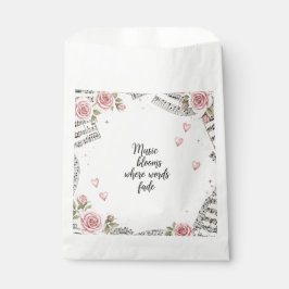 Bolsa De Papel Floral Rhythms, by Natasha Us