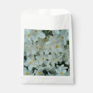 Bolsa De Papel Flores blancas de arcissus paperblancas