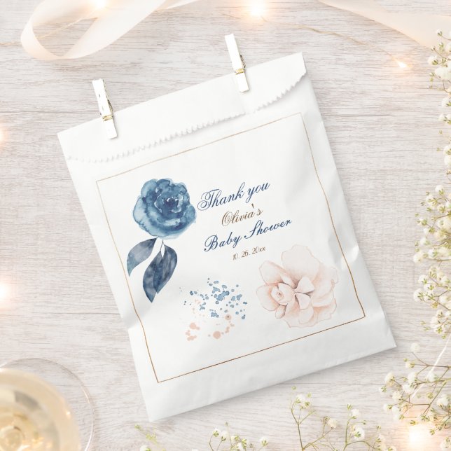 Bolsa De Papel Flores caprichosas: acuarela elegante (Cortado)