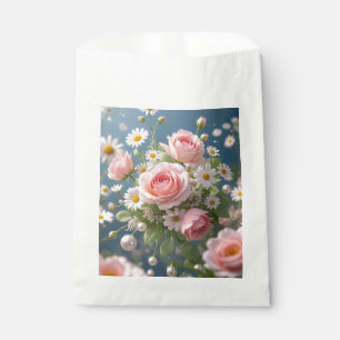 Bolsa De Papel Flores con elegante extravagancia atemporal