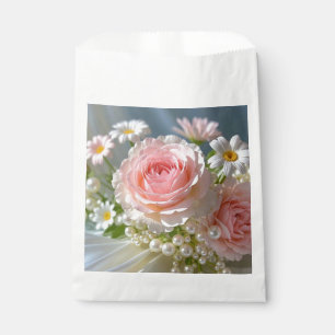 Bolsa De Papel Flores con elegante extravagancia atemporal