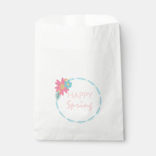 Bolsa De Papel Flores de cumpleaños de flor de flor Fiesta de pri
