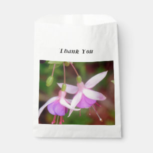 Bolsa De Papel Flores de Fuschia