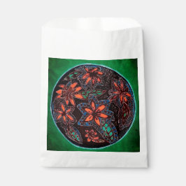 Bolsa De Papel Flores de Henna