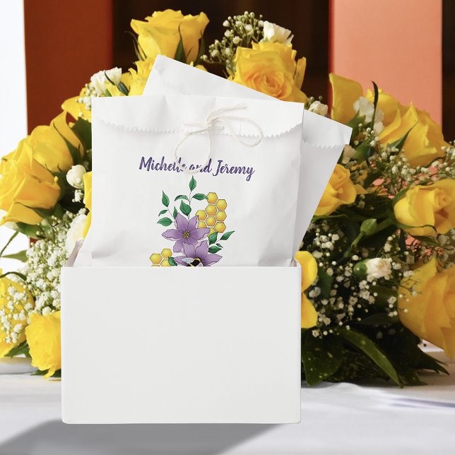 Bolsa De Papel Flores de lavanda de abedul amarillo (Subido por el creador)