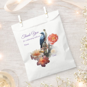 Bolsa De Papel Flores místicas del reino sobrenatural