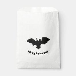 Bolsa De Papel Flying Bat on white