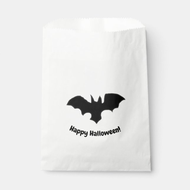 Bolsa De Papel Flying Bat on white (Anverso)