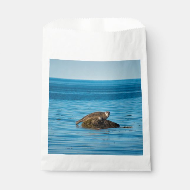 Bolsa De Papel Foca de puerto Atlántico (Anverso)