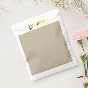 Bolsa De Papel Fondo beige suave - Diseño Boda