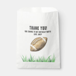 Bolsa De Papel Football First Year Down Birthday Party