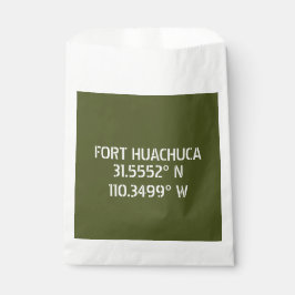 Bolsa De Papel Fort Huachuca Latitude Longitud