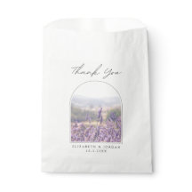 Foto de Lavender - Favor de la boda Gracias
