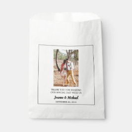 Bolsa De Papel Foto de pareja rusa Gracias boda