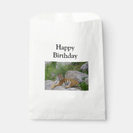 Bolsa De Papel Foto de retrato de un tigre siberiano