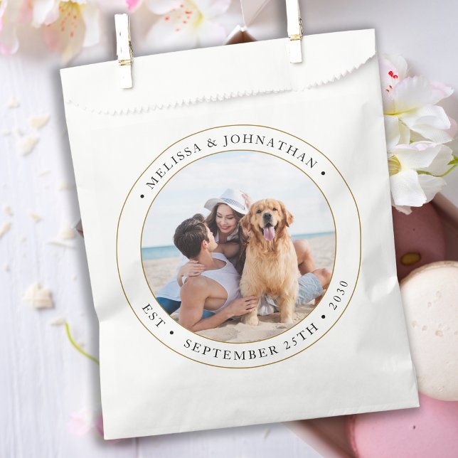 Bolsa De Papel Foto personalizada boda (Subido por el creador)