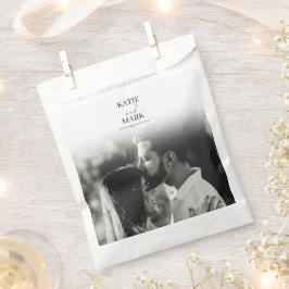 Bolsa De Papel Foto simple Boda Gracias