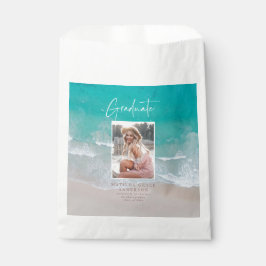 Bolsa De Papel Fotorreportaje moderno de playa oceánica