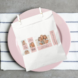 Bolsa De Papel Fotos de Collage Friend | Regalo de cumpleaños fel