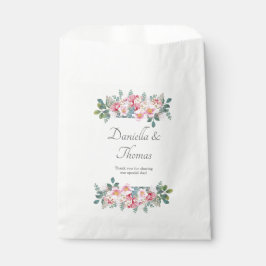 Bolsa De Papel Fragrante Jardín Elegante Bolsas de Favor de Boda
