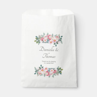 Bolsa De Papel Fragrante Jardín Elegante Bolsas de Favor de Boda