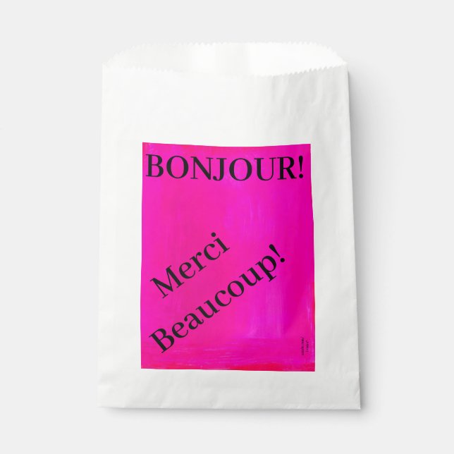 Bolsa De Papel Francés (Anverso)
