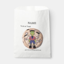 Bolsa De Papel Frankenstein Cookie Sleeve