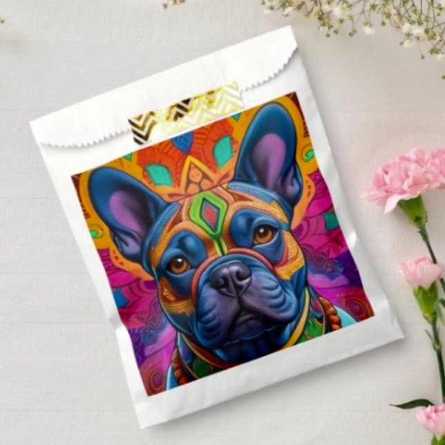 Bolsa De Papel Frenchie Fun (Subido por el creador)